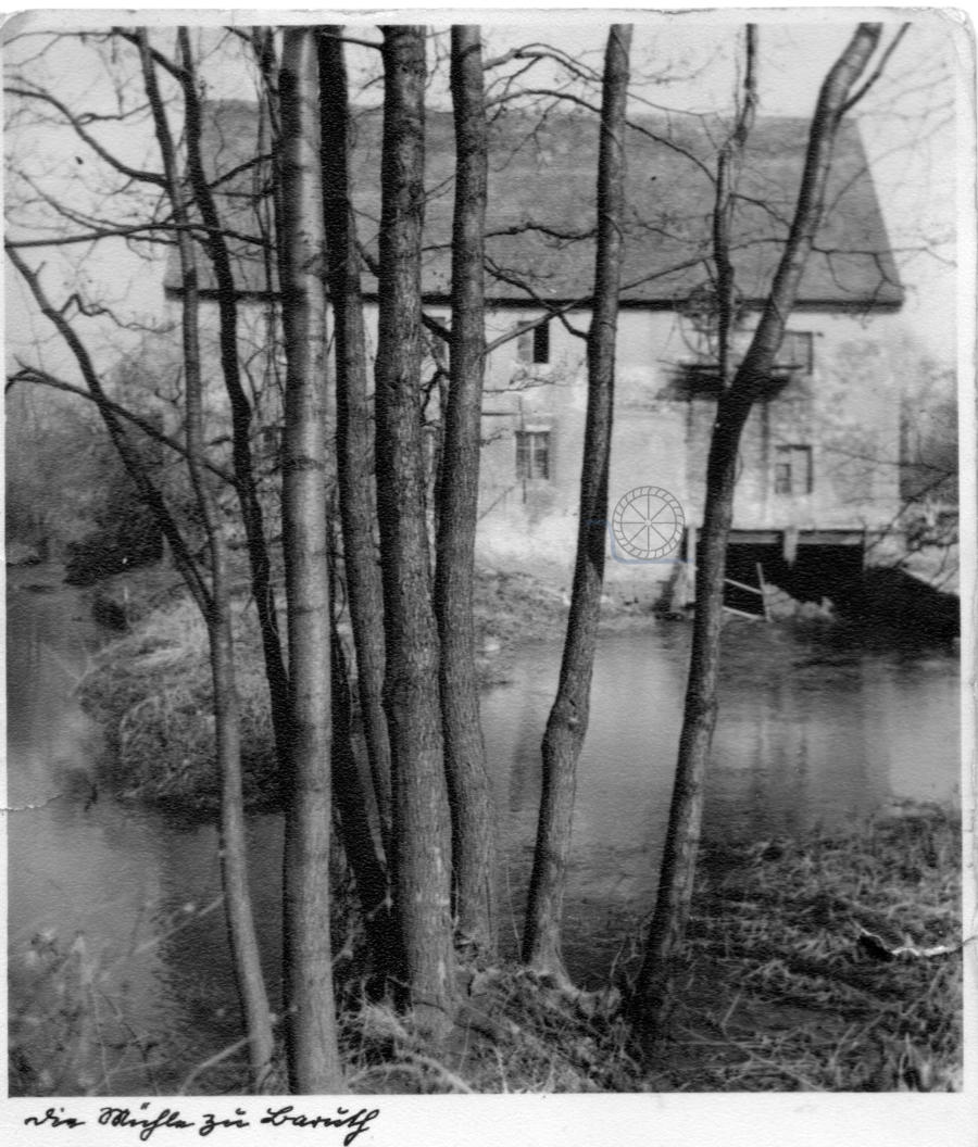 Historisches Bild der Mühle Baruth